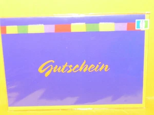 Gutscheinkarte - Gutschein - Neu&Ovp - - Bild 1 von 1