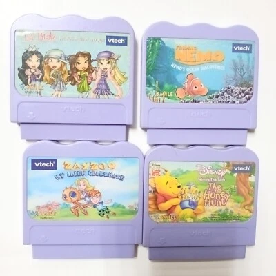 VTech Vsmile learning system game cartridges only , lot of 4 - Image 1 of 2