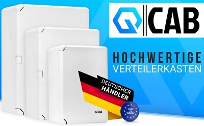 Wasserdichter Schaltkasten | Verteilerkasten mit Zubehör | Schaltschrank - Bild 1 von 4