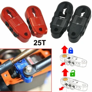 1x verstellbarer Metall 25T Servoarm GRC für 1:10 RC Raupenraupe TRAXXAS TRX-4 TRX4 Neu - Bild 1 von 18