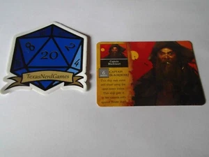 x1 Captain Blackheart #204 Pirates of the Barbary Coast Promo LE Pirates CSG - Picture 1 of 3