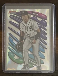 2023 Bowman's Best Max Clark Prospect Shellacked Lava Refractor #08/50 - Bild 1 von 2