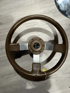 1984-1987 Gbody Buick Regal T-Type Sport Steering Wheel 15" Genuine GM Brown - Picture 1 of 22