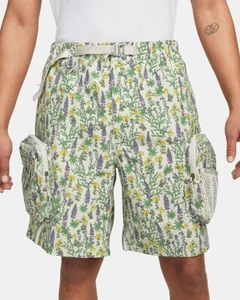 Nike ACG Cargoshorts ""Snowgrass"" Blumenmuster leichter Knochen Medium - Bild 1 von 9