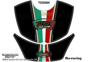 TD009K, MOTOGRAFIX - almohadilla de depósito, protector de depósito para Ducati, Italia Racing - Imagen 1 de 1