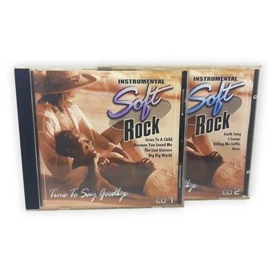 Soft Rock Time To Say Goodbye Instrumental 2 CD Set Bruno Bertone Sound 2000 - Bild 1 von 4