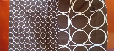 Одинарная наволочка других производителей, коричневая с белыми кругами, королевская, см. подробности ниже - Изображение 1 из 4