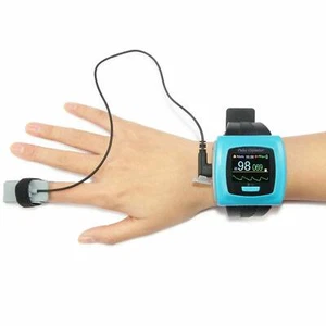 CONTEC CE FDA Wrist Pulse oximeter spo2 PR blood Oxygen adult probe CMS50F,NEW - Picture 1 of 11