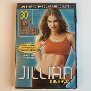 JILLIAN MICHAELS 30 Day Shred workout exercise fitness DVD. BRAND NEW, SEALED! - Picture 1 of 2