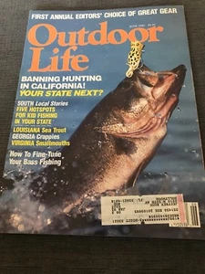  Vintage Outdoor Life Magazine June 1990 Banning Hunting in California! - Picture 1 of 4