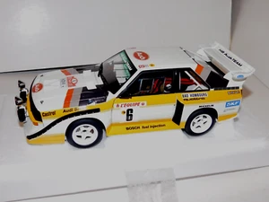 Audi Quattro Sport S1 Night Version # 6 Rallye Montecarlo 1986 AUTOART 88602 1/18 - Bild 1 von 5