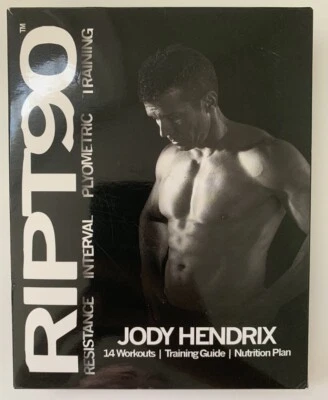RIPT90 Workout Program with Jody Hendrix 14-Disc DVD Set Open Box Unused HTF OOP - Image 1 of 2