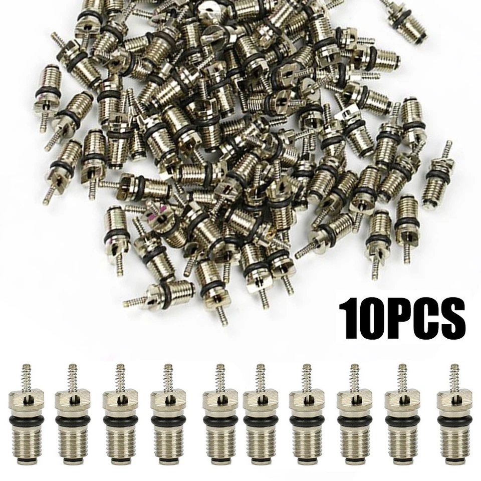 10 Piezas A/C R134A Núcleo de Válvula Aire Acondicionado Coche Núcleo Aguja Accesorios de Reparación Foto 1 de 4