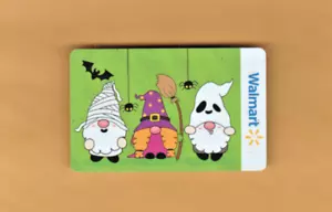 Collectible Walmart Gift Card - Halloween Gnomes - No Cash Value - FD104170 - Picture 1 of 1