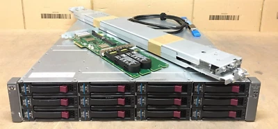 HP MSA60 Modular Smart Array With 24TB Storage 12x HP 2TB 7.2K 3G 3.5" SATA HDD - Image 1 of 2