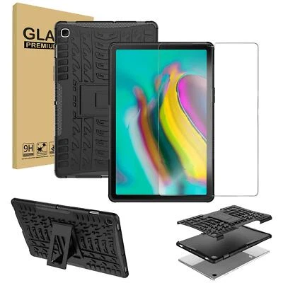 Tablet Hülle Schutzhülle Robust Slim Case Tasche Rugged 9H Glas Schutzfolie - Bild 1 von 4