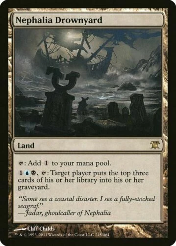 Nephalia Drownyard SP Innistrad MTG Magic the Gathering Land English Card - Image 1 of 1