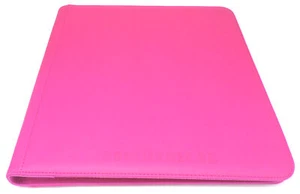Docsmagic.de Premium Pro-Player 12-Pocket Playset Zip-Album Pink - 480 Card Bind - Picture 1 of 2