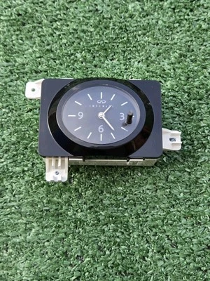 Radio Infiniti QX56 2004-2007 placa frontal reloj analógico panel bisel OEM 04-07 Foto 1 de 2