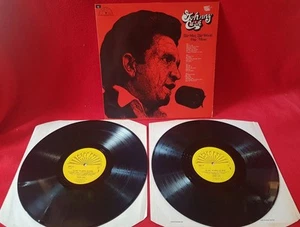 Johnny Cash - "The Man, The World, His Music" - Sun Records Double Vinyl - LP - - Picture 1 of 2