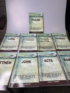 Immersion Bible Studies: Luke, Psalms, Acts, John, Genesis, Romans Etc - Foto 1 di 5