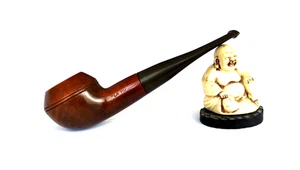 VINTAGE LA ROCHE STRAIGHT RHODESIAN ESTATE PIPE - Picture 1 of 12