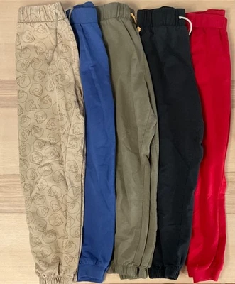 Boys Casual Pants Clothing Lot of 5 - Size 8 - Skulls - Sweatpants Joggers - Image 1 of 4