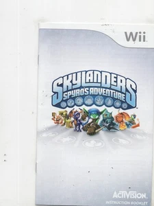 Skylanders Spyros Adventure Xbox 360 Manual Only Authentic - Picture 1 of 1