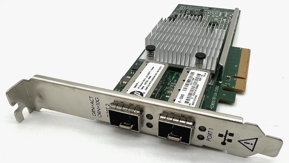 IBM / Broadcom BC0210402-01 Ethernet Adapter Tall Bracket - Image 1 of 4