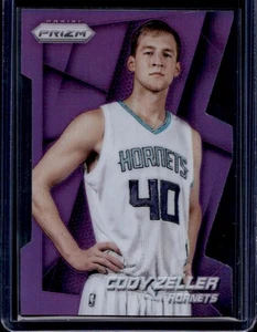 2014-15 Prizm Cody Zeller Prizms Purple Die Cut #77/139 Hornets - Picture 1 of 2