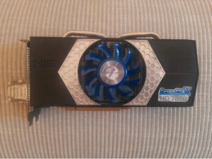 HIS HD 7870 IceQ X 2GB GDDR5 / 256 bit PCI-E DVI/HDMI/2xMini DP + DVI adapter - Picture 1 of 9