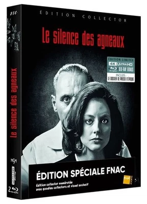 Prévente Le Silence des Agneaux 4k + Blu-ray Steelbook Collector Exclusif Fnac - Image 1 of 3