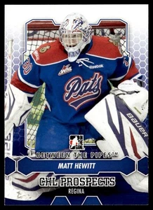 2012-13 In The Game Between Pipes Matt Hewitt Regina Pats #58 - Picture 1 of 2