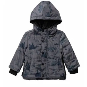 Sovereign Code Baby Boys Iceland Coat in Grey 12 Months MSRP $68 - Picture 1 of 2