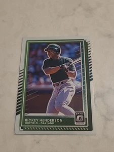 Panini Donruss - Rickey Henderson Optic #7 Athletics 2025 - Imagen 1 de 2