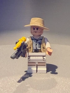 Robert Muldoon Minifigur aus dem LEGO Jurassic Park Velociraptor Escape - Bild 1 von 6