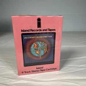 MAX ROMEO Reconstruction SEALED Island 8-Track Tape 1977 Mango Records US - Picture 1 of 9
