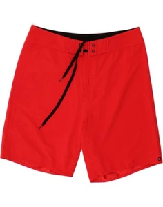 QUIKSILVER Mens Swimwear Large Red Polyester BI05 - Imagen 1 de 4
