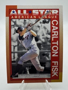 1990 Topps #392 Carlton Fisk Chicago White Sox All Star - Imagen 1 de 2