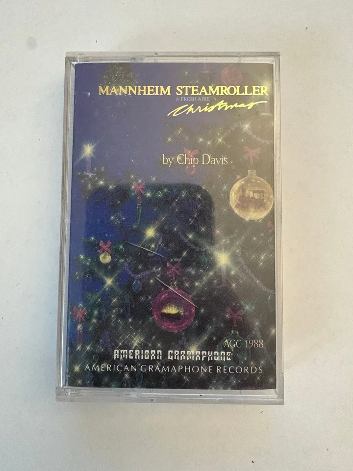 Mannheim Steamroller A Fresh Aire Christmas Cassette 1988 American Gramaphone Foto 1 de 3