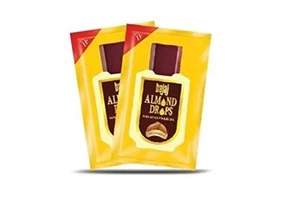 Bajaj Almond Drops Hair Oil, 3ml (Pack of 100) Fast Shipping - Picture 1 of 4