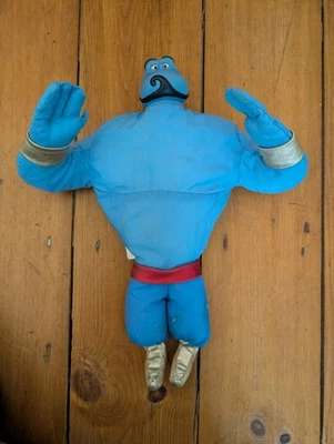 Vintage Disney Mattel Aladdin Genie 12" Vinyl Doll Plush Toy  - Image 1 of 4