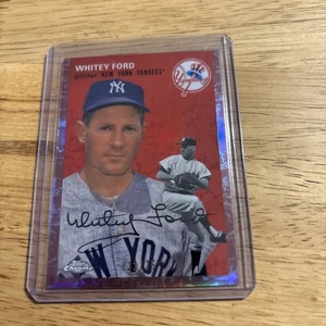 Ford Red Toile 2023 Topps cromo platino blanco/75 - Imagen 1 de 2