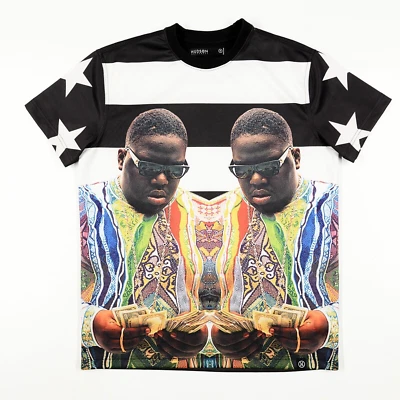 Notorious B.I.G. Camisa Gráfica Biggie Pequeña Hombre’s Mediana Brooklyn Rapero NUEVA Foto 1 de 4