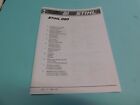 PARTS LIST MANUAL FOR STIHL 020AV CHAINSAW ( 27 PAGES )  ----  BOX 917 A