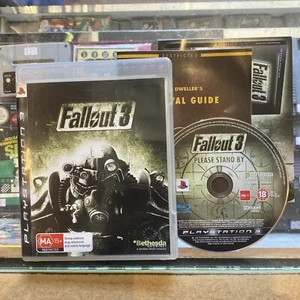 Fallout 3 PlayStation 3 PS3 Game + Manual (2008) Bethesda • Complete - Picture 1 of 3