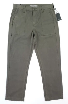 Pantalones verdes de lona Ripstop utilitarios recortados rectos tiro alto Joe’s 27 para mujer nuevos con etiquetas Foto 1 de 4