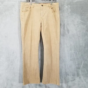 Polo Jeans Co Ralph Lauren pantaloni donna 12 kaki beige velluto a coste casual - Foto 1 di 11