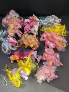 14 Stück MLP Vintage G3 My Little Pony 2002 Pegasus Star Pink Daisy Bumblesweet - Bild 1 von 15
