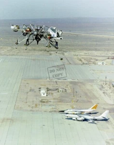 Lunar Landing Research Vehicle in Flight Lunar Module 8X12 PHOTOGRAPH - Picture 1 of 1